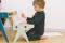 Pupitre y taburetes para niños
